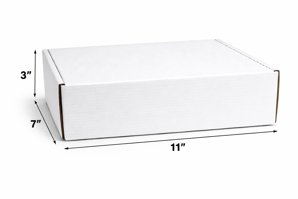 Caja Kraft mediana 11″x7″x3″