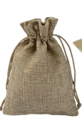 Y2Q612 PAQ.10 BOLSAS DE YUTE 9X12CM