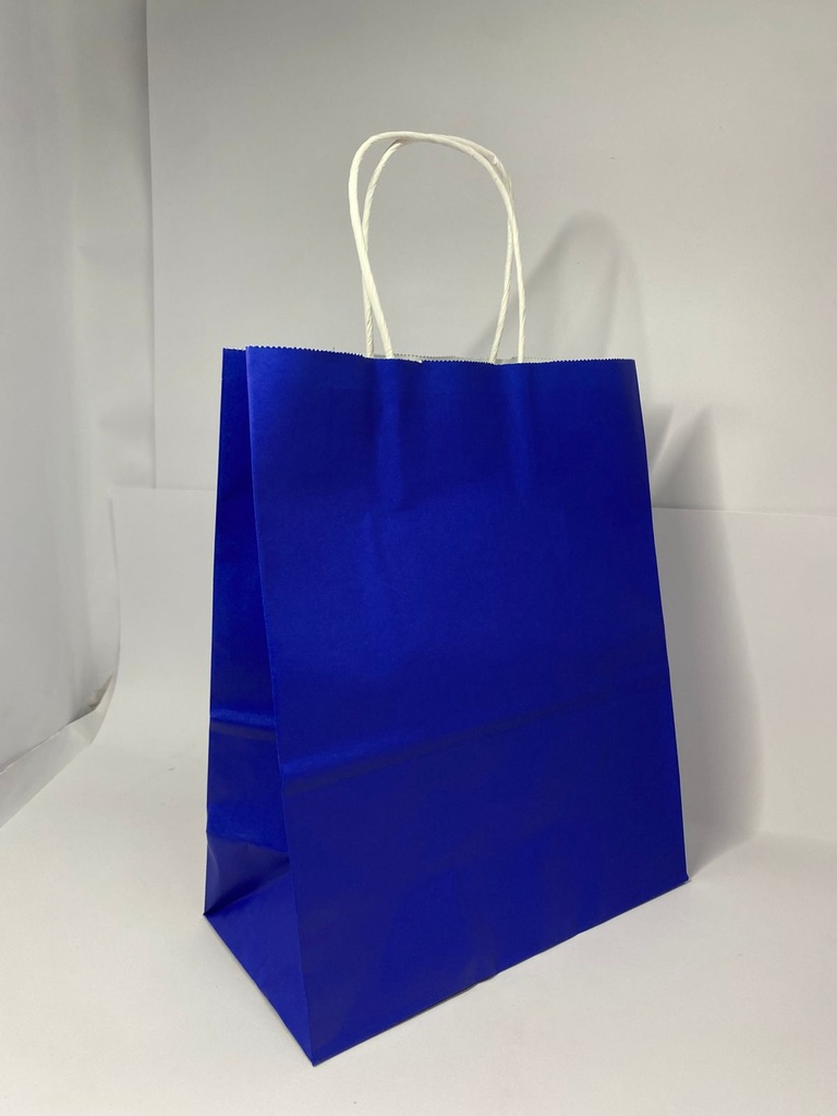 BOLSA KRAFT "L" AZUL REY