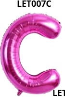 GLOBO LETRA C 16 PULGADAS ROSADO