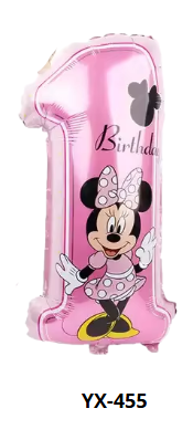 Globo Forma de 1 MINNIE MOUSE 70cm