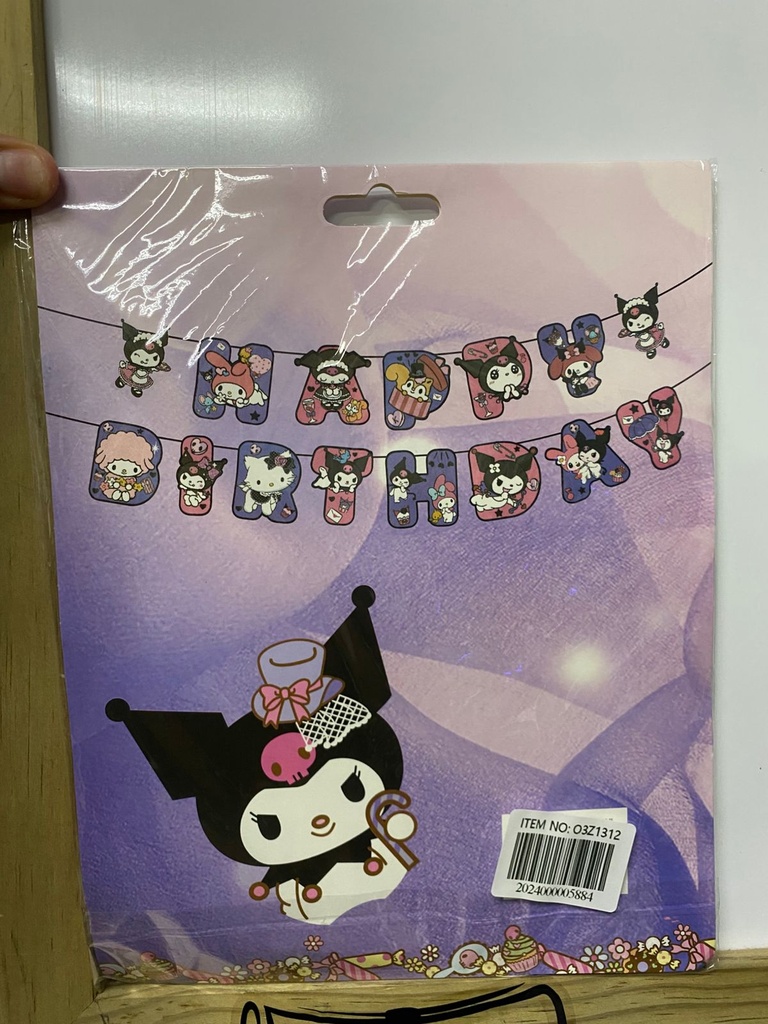 BANNER HBD KUROMI