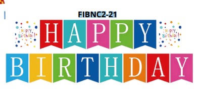 Banners de Cumpleaños 1 pieza