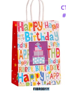 BOLSAS DE REGALO KRAFT PEQUEÑAS 20 PIEZAS/BOLSA 21x15x8cm