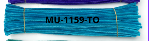 LIMPIA PIPAS 100 piezas por bolsa de un solo color