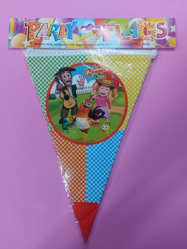 [O3U792] BANDERINES LA GRANJA DE ZENON