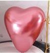 [100-34604] Globo Corazon Metalico 100 piezas/bolsa 12"