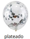 [100-36116] Globos con confeti 100 piezas/bolsa 12"