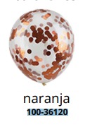 [100-36120] Globos con confeti 100 piezas/bolsa 12"