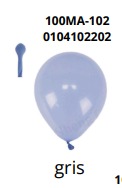 [100MA-102] Globos Pastel 100 piezas/bolsa 9"