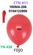[100MA-206] Globos Pastel 100 piezas/bolsa 12"