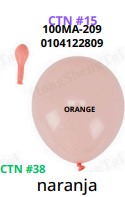 [100MA-209] Globos Pastel 100 piezas/bolsa 12"