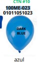 [100ME-023] Globos Latex 100 piezas/bolsa 5"