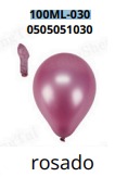 [100ML-030] Globos Metalicos 100 piezas/bolsa 5"