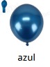 [100ML-123] Globos Metalicos 100 piezas/bolsa 10"