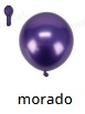 [100ML-126] Globos Metalicos 100 piezas/bolsa 10"