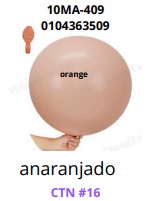 [10MA-409] Globos Pastel 10 piezas/bolsa 36"