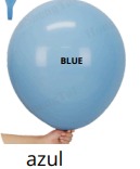[10MA-423] Globos Pastel 10 piezas/bolsa 36"