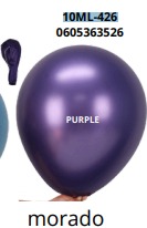 [10ML-426] Globos Metalicos 10 piezas/bolsa 36"