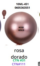 [10ML-451] Globos Metalicos 10 piezas/bolsa 36"