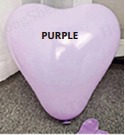 [50-33601] Globo Corazon Color Pastel 50 piezas/bolsa 10"