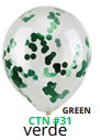 [50-36117] Globos con confeti 50 piezas/bolsa 12"