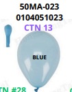 [50MA-023] Globos Pastel 50 piezas/bolsa 5"