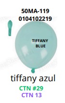 [50MA-119] Globos Pastel 50 piezas/bolsa 9"