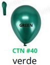 [50ML-016] Globos Metalicos 50 piezas/bolsa 5"