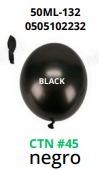 [50ML-132] Globos Metalicos 50 piezas/bolsa 10"