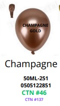 [50ML-251] Globos Metalicos 50 piezas/bolsa 12"