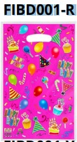 [FIBD001-R] Bolsita para Dulces 25x17cm 10 piezas