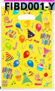 [FIBD001-Y] Bolsita para Dulces 25x17cm 10 piezas