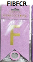 [FIBFCR] BANNER “FELIZ CUMPLEAÑOS” CARTONCILLO 12x17cm