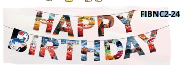 [FIBNC2-24] Banners de Cumpleaños 1 pieza