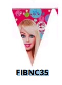 [FIBNC35] Banners de cumpleaños 1 pieza 20x28.5cm