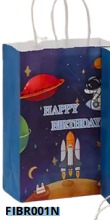 [FIBR001N] BOLSAS DE REGALO KRAFT PEQUEÑAS 20 PIEZAS/BOLSA 21x15x8cm