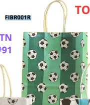 [FIBR001R] BOLSAS DE REGALO KRAFT PEQUEÑAS 20 PIEZAS/BOLSA 21x15x8cm