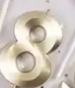 [FICND000-8] CANDELAS DORADO DE NUMEROS 7cm