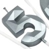 [FICND002-5] CANDELAS PLATEADO DE NUMEROS 7cm