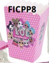[FICPP8] Cajitas para palomitas 6 piezas