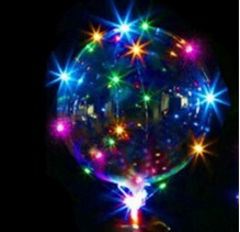 [FIGBB0009] Globo BOBO CON LUZ LED 18" REDONDO