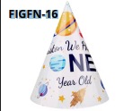 [FIGFN-16] Gorritos de Cumpleaños 6 piezas