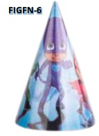 [FIGFN-6] Gorritos de Cumpleaños 6 piezas