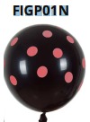 [FIGP01N] Globos DE LUNARES 50 piezas/bolsa 12"