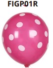 [FIGP01R] Globos DE LUNARES 50 piezas/bolsa 12"