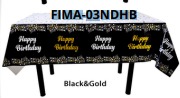 [FIMA-03NDHB] MANTEL “HAPPY BIRTHDAY” 183x137cm