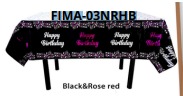 [FIMA-03NRHB] MANTEL “HAPPY BIRTHDAY” 183x137cm