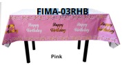 [FIMA-03RHB] MANTEL “HAPPY BIRTHDAY” 183x137cm
