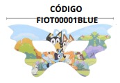 [FIOT00001BLUE] Antifaces temáticos de cumpleaños 10 piezas